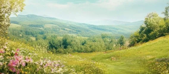 SERENITY | Carta da parati paesaggio